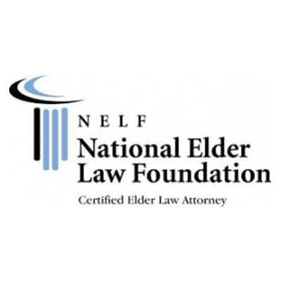 National Elder Law Foundation Logo in WHite